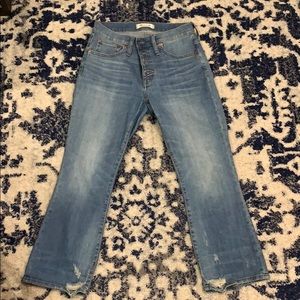 Madewell Cali Demin Boot Cut 27Petite